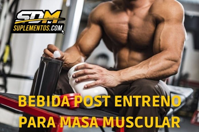 Bebida para después de entrenar para ganancias de Masa Muscular, recuperación y nutrición