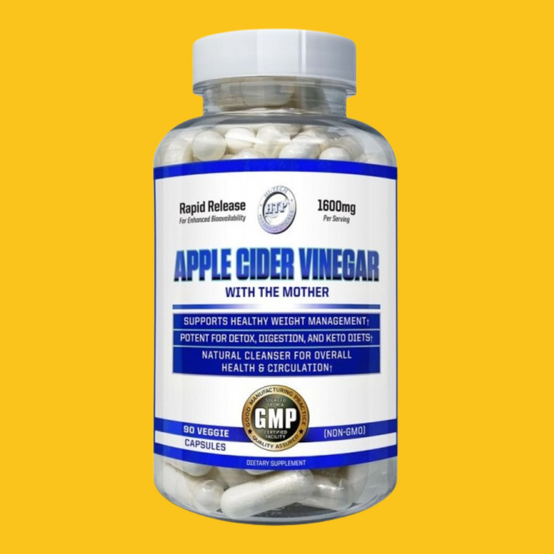 VINAGRE DE SIDRA DE MANZANA CON LA MADRE 90 TABS HI TECH