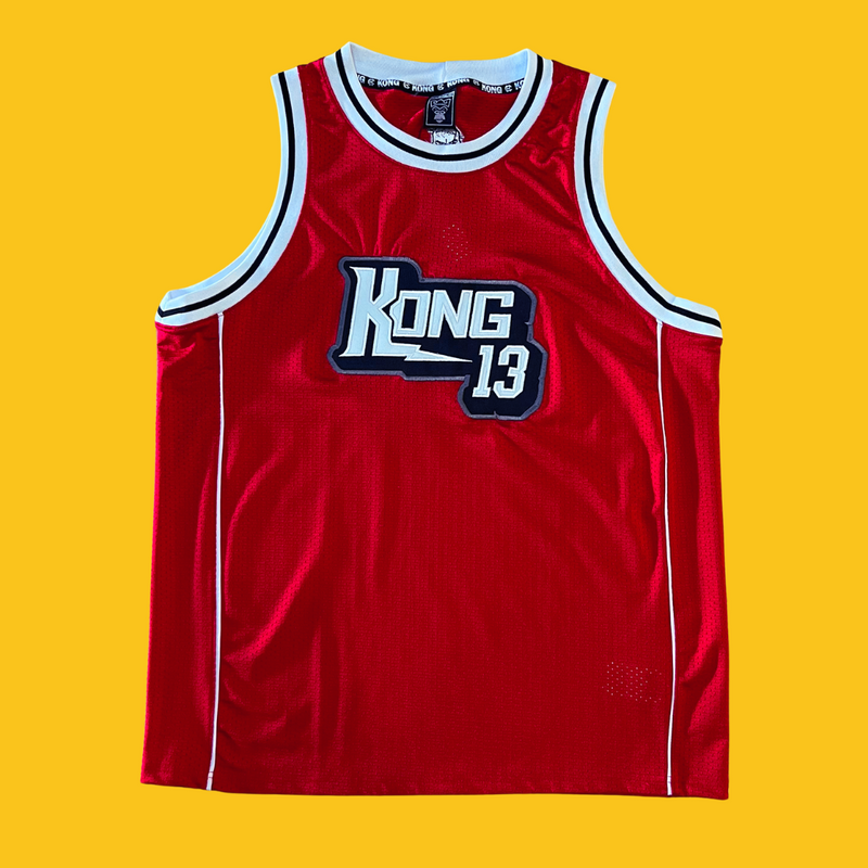 JERSEY KONG 13 ROJA CON BLANCO KONG CLOTHING