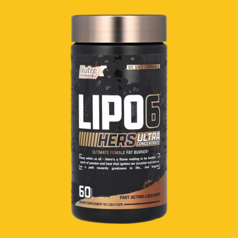 LIPO 6 BLACK HERS ULTRA CONCENTRADO 60 CAPS NUTREX - SDMsuplementos.com