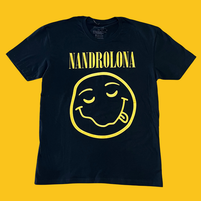 PLAYERA NANDROLONA NEGRA MANGA CORTA KONG CLOTHING