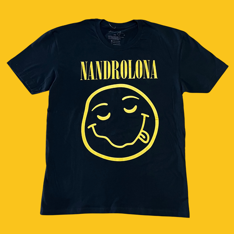 PLAYERA NANDROLONA NEGRA MANGA CORTA KONG CLOTHING