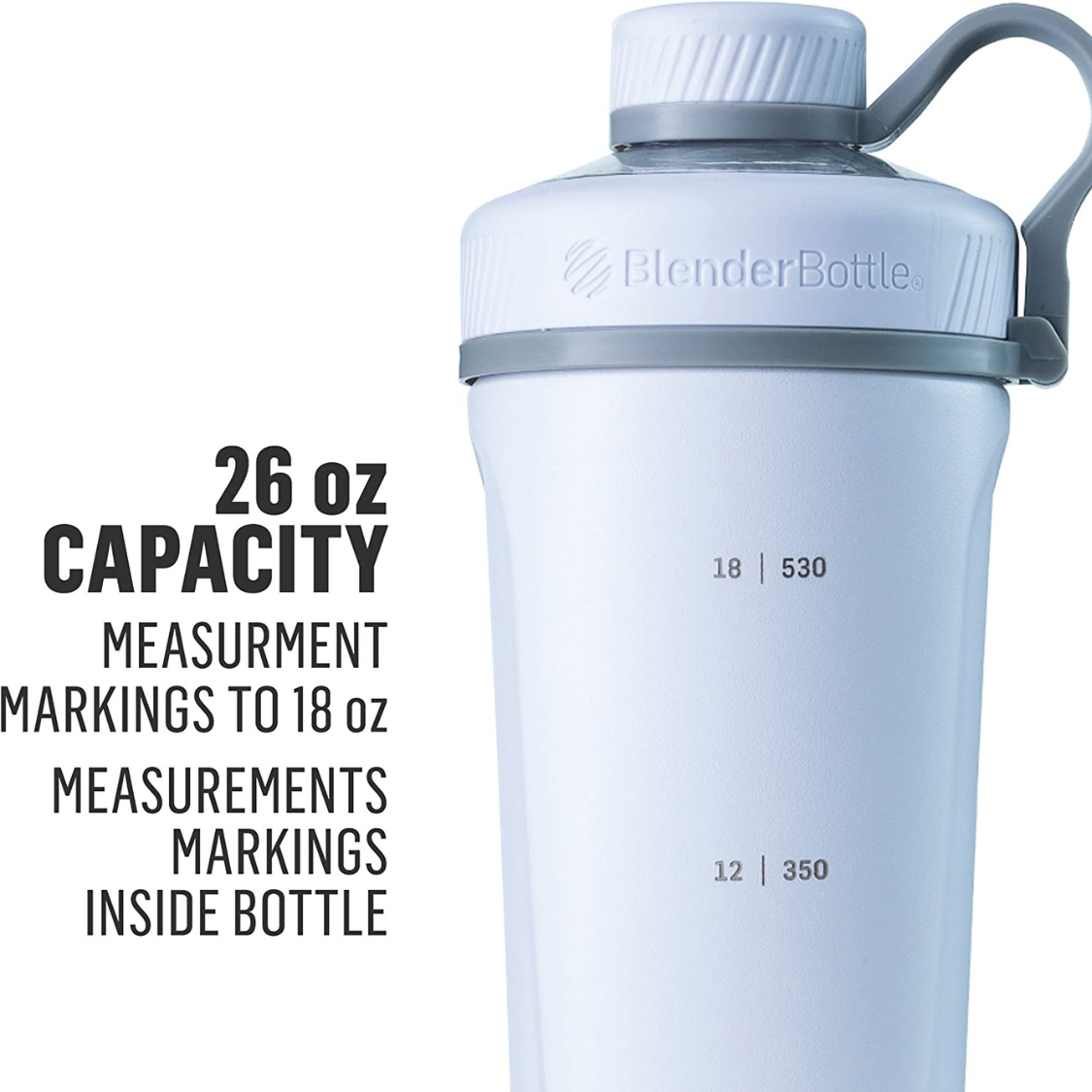 SHAKER RADIAN DE ACERO INOXIDABLE (VARIOS COLORES) CON AISLAMIENTO 26 OZ BLENDER BOTTLE
