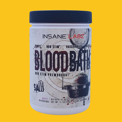 BLOODBATH SAW SERIES NON STIM PRE WORKOUT 40 SERV EDICION ESPECIAL INSANE LABZ