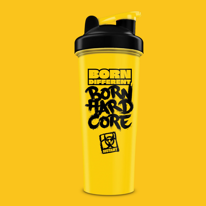 BORN DIFFERENT BORN HARDCORE SHAKER AMARILLO 1 LITRO 30 OZ MUTANT