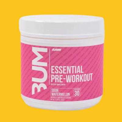 ESSENTIAL PRE WORKOUT 30 SERV CBUM X RAW NUTRITION