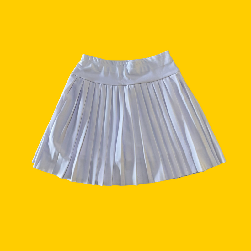 FALDA TABLEADA BLANCA UNITALLA KONG CLOTHING