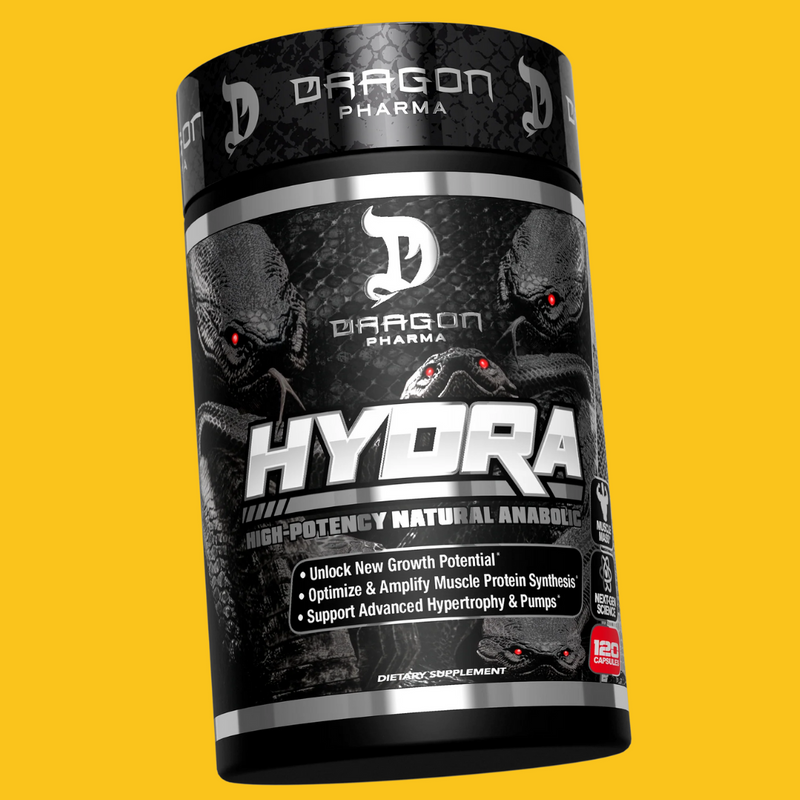 HYDRA HIGH POTENCY NATURAL ANABOLIC 120 CAPS DRAGON PHARMA