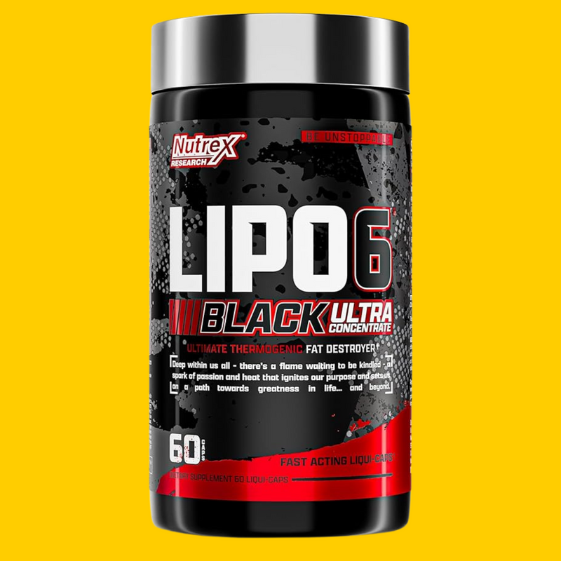 LIPO 6 BLACK ULTRA CONCENTRADO 60 CAPS NUTREX - SDMsuplementos.com