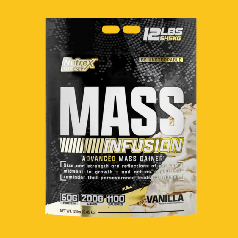 MASS INFUSION 12 LBS NUTREX - SDMsuplementos.com