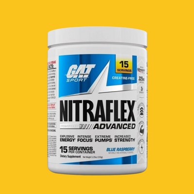 NITRAFLEX ADVANCED FORMULA 15 SERV GAT SPORTS