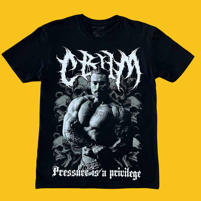 PLAYERA CBUM LA PRESION ES UN PRIVILEGIO MANGA CORTA KONG CLOTHING