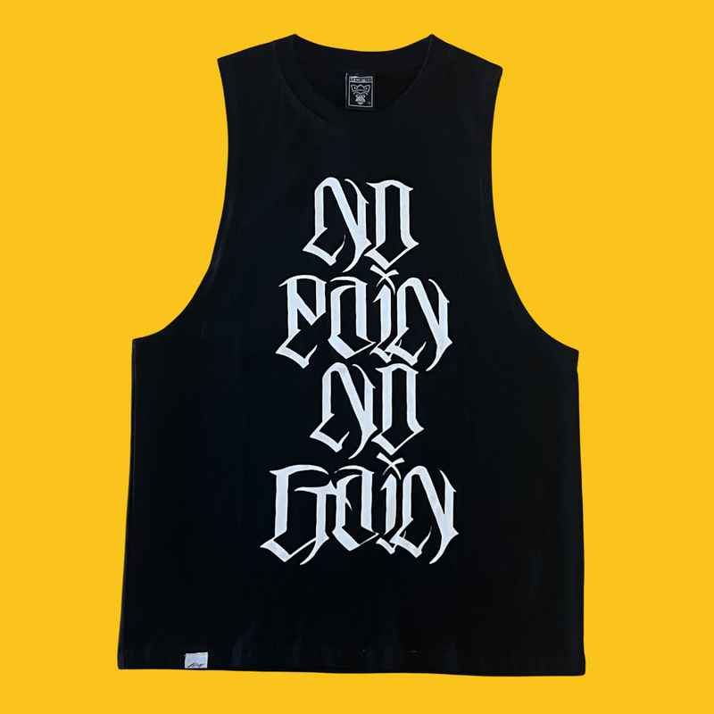 PLAYERA TANK NO PAIN NO GAIN KONG CLOTHING