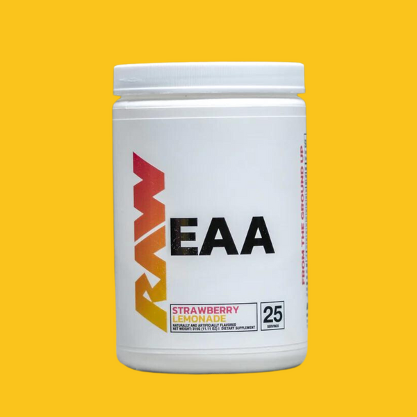 EAA ESSENTIAL AMINO ACIDS 25 SERV RAW NUTRITION