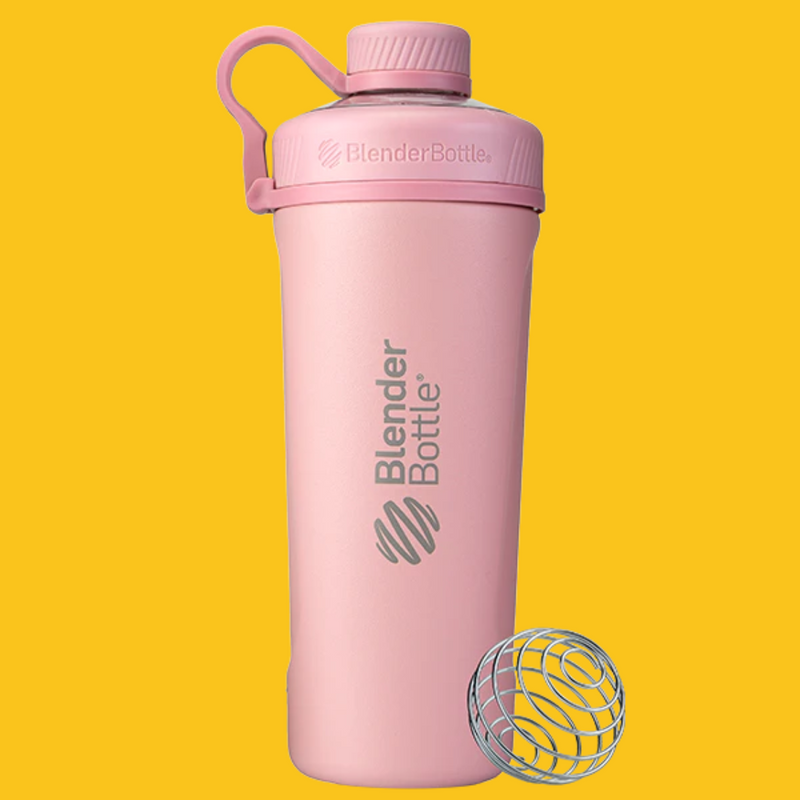 SHAKER RADIAN DE ACERO INOXIDABLE (VARIOS COLORES) CON AISLAMIENTO 26 OZ BLENDER BOTTLE