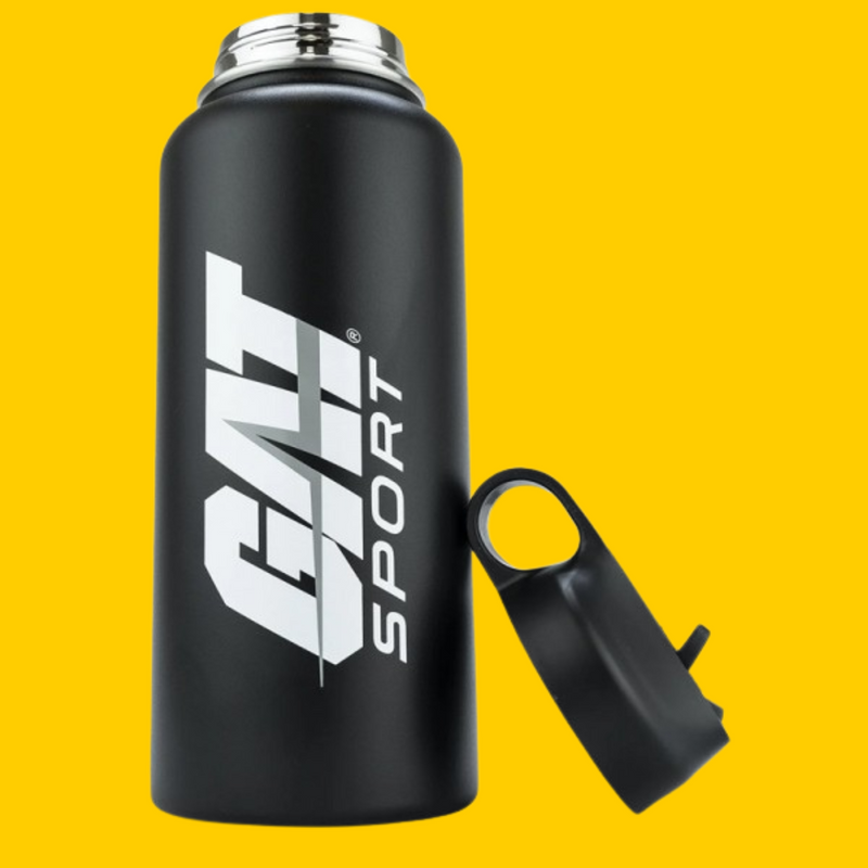 SHAKER LOGO GAT ACERO INOXIDABLE 32 OZ