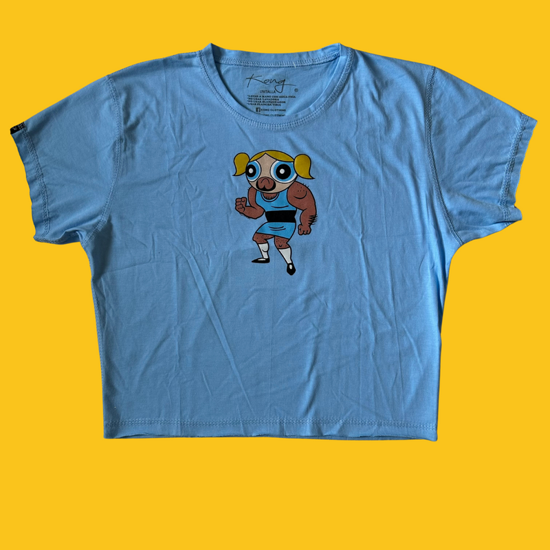 TOP BURBUJA CHICAS SUPERPODEROSAS KONG CLOTHING