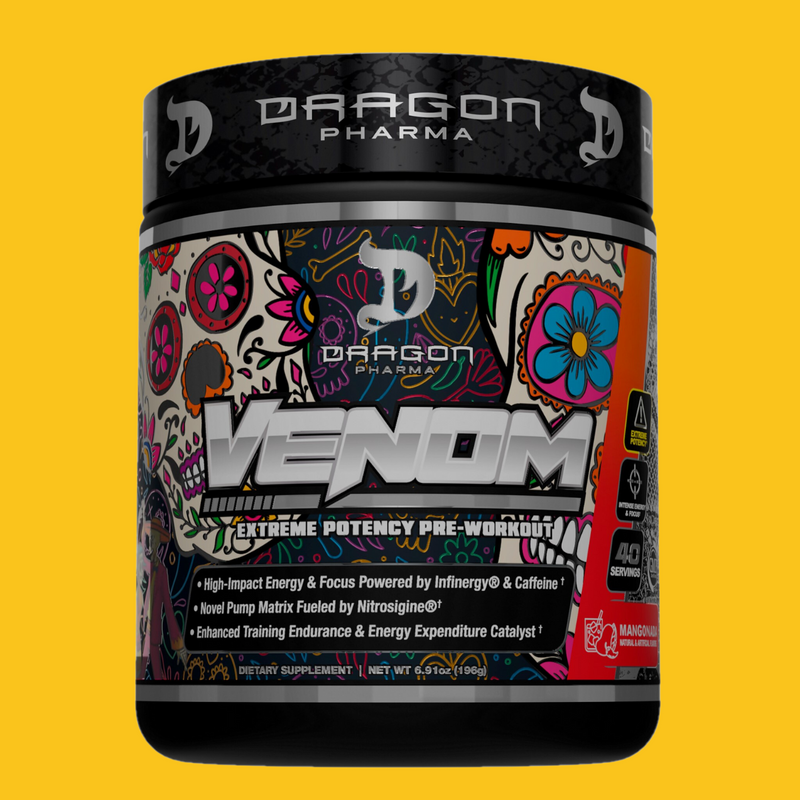VENOM 40 SERV DRAGON PHARMA - SDMsuplementos.com