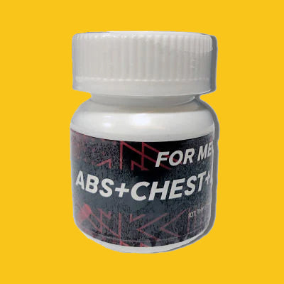 ABS CHEST VOLUMEN 90 TABLETS T PHARMA