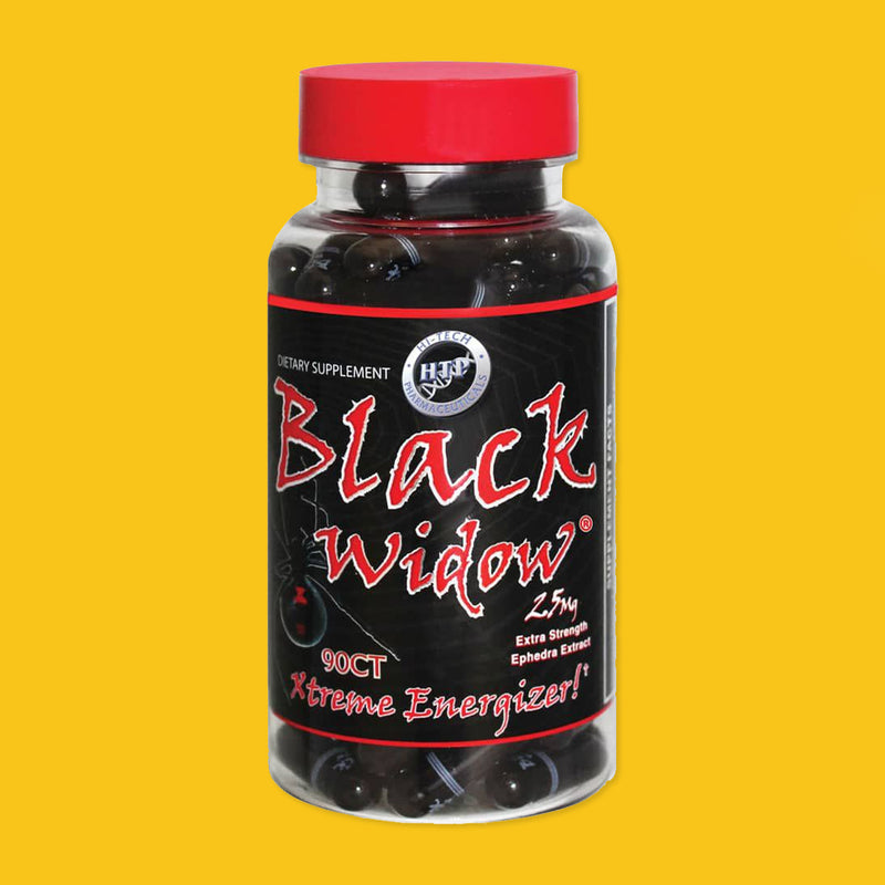 BLACK WIDOW 90 CAPS HI TECH - SDMsuplementos.com