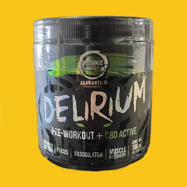 DELIRIUM PRE WORKOUT + CBD 40 SERV INDOMINUS