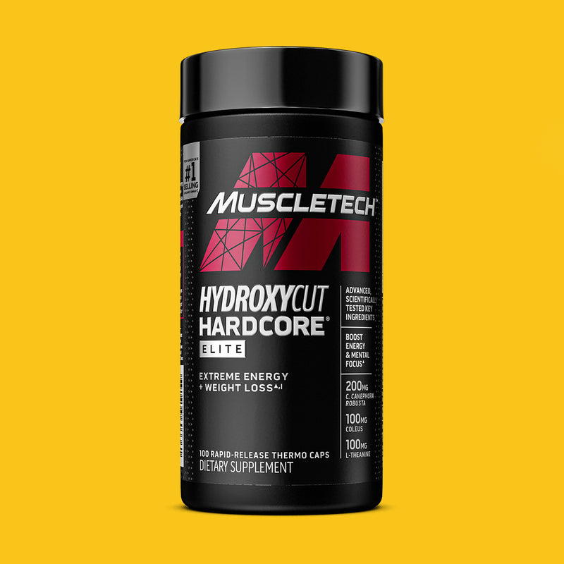 HYDROXYCUT HARDCORE ELITE 100 CAPS MUSCLETECH - SDMsuplementos.com