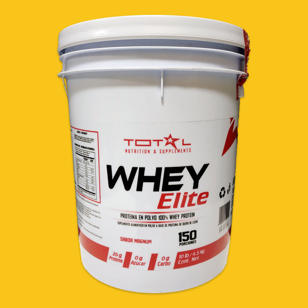 WHEY ELITE CUBETA 10 LBS TOTAL NUTRITION