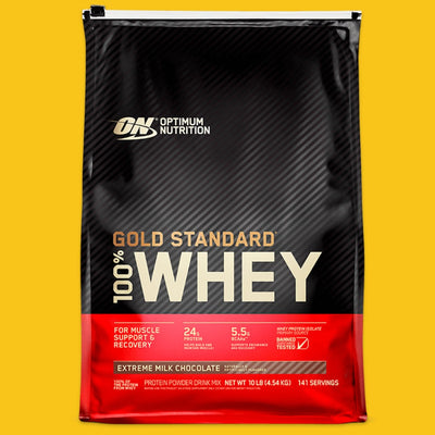 100% WHEY GOLD STANDARD 10 LBS OPTIMUM NUTRITION - SDMsuplementos.com