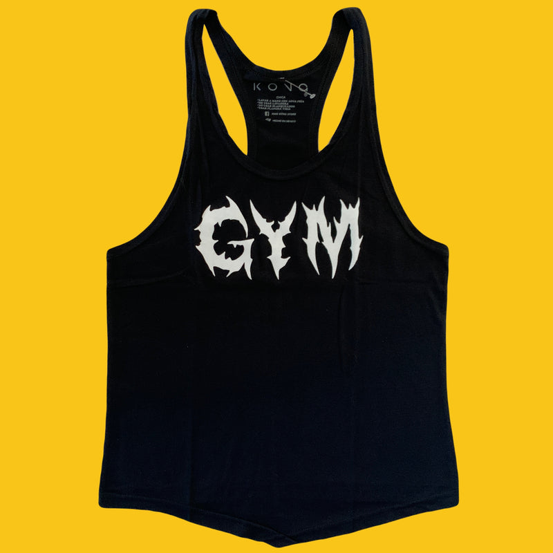 PLAYERA OLIMPICA GYM NEGRA KONG CLOTHING