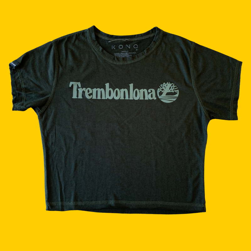 TOP TREMBOLONA VERDE KONG CLOTHING