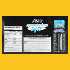SHOT DE PRE ENTRENO ABE MAXIMA ENERGIA 60ML BLUE RAZZ