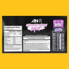 SHOT DE PRE ENTRENO ABE MAXIMA ENERGIA 60ML GRAPE SODA