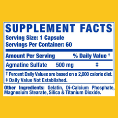 AGMATINE XS 60 CAPS RONNIE COLEMAN