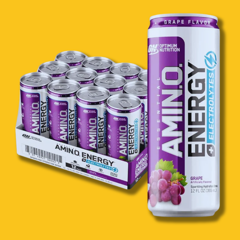 12 PACK DE AMINO ENERGY + ELECTROLYTES BEBIBLE OPTIMUM NUTRITION