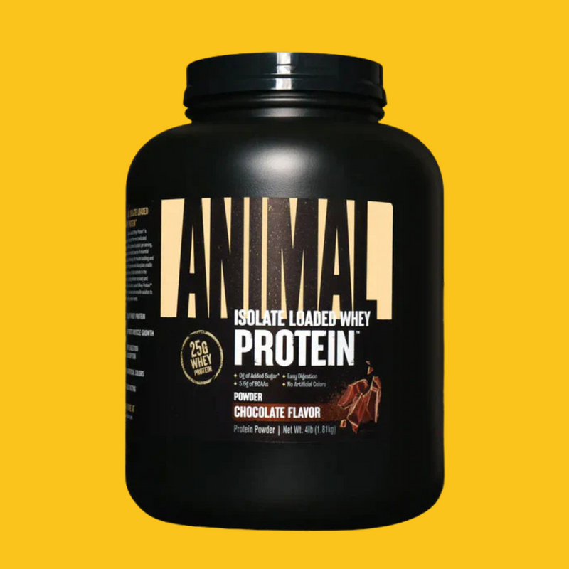 ANIMAL ISOLATE LOADED WHEY PROTEIN 4 LBS UNIVERSAL NUTRITION