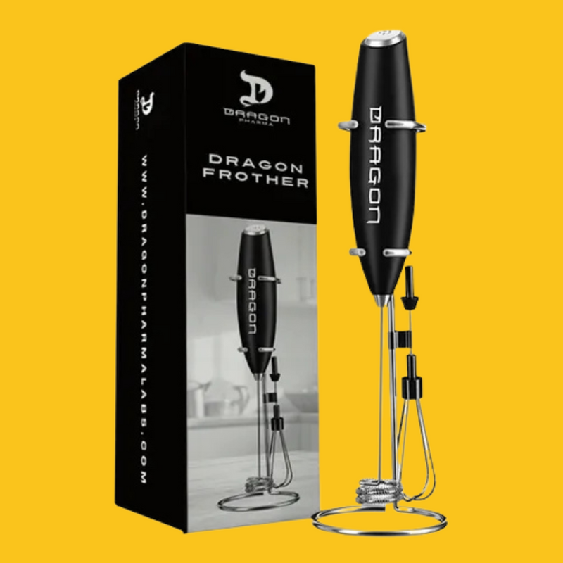 BATIDOR SHAKER FROTHER ESPUMADOR ELECTRICO DRAGON PHARMA