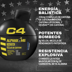C4 ALPHABOMB 20 SERV CELLUCOR - SDMsuplementos.com