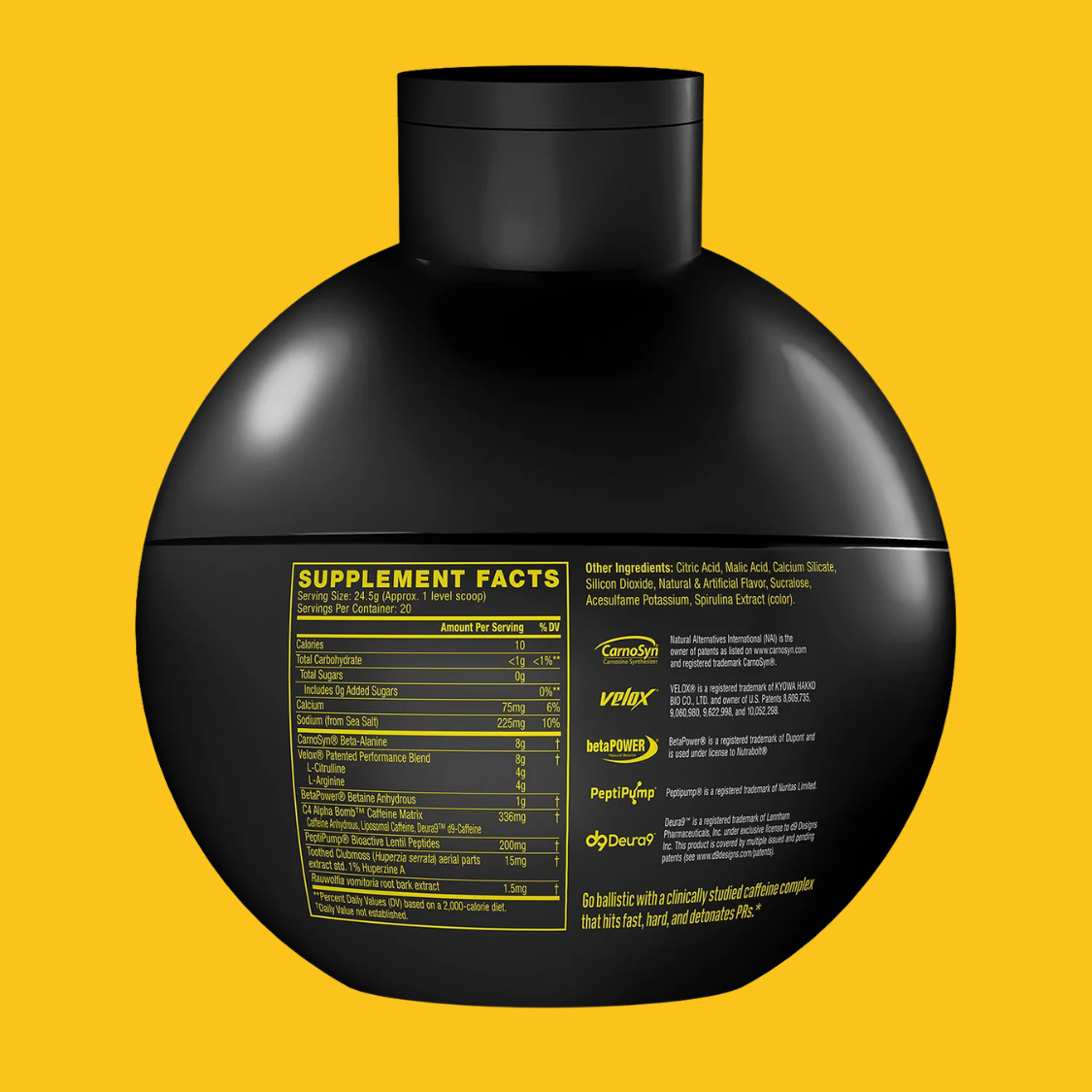 C4 ALPHABOMB 20 SERV CELLUCOR - SDMsuplementos.com