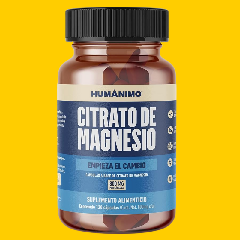 CITRATO DE MAGNESIO 120 TABS HUMÁNIMO