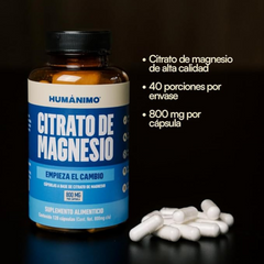 CITRATO DE MAGNESIO 120 TABS HUMÁNIMO