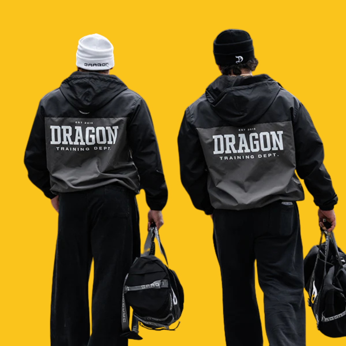 ROMPEVIENTOS CON CAPUCHA NEGRA DRAGON PHARMA