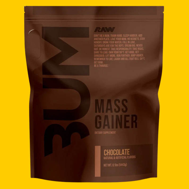 MASS GAINER 12 LBS CBUM X RAW NUTRITION