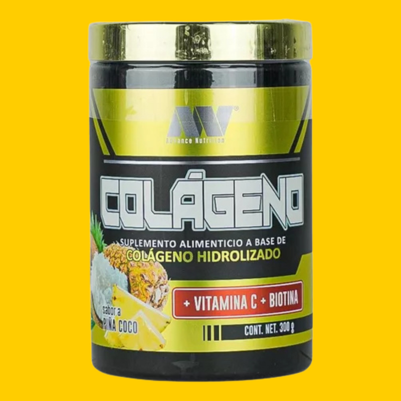 COLAGENO HIDROLIZADO VITAMINA C Y BIOTINA 30 SERV ADVANCE NUTRITION