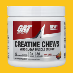 CREATINA CHEWS 30 SERV GAT SPORT - SDMsuplementos.com