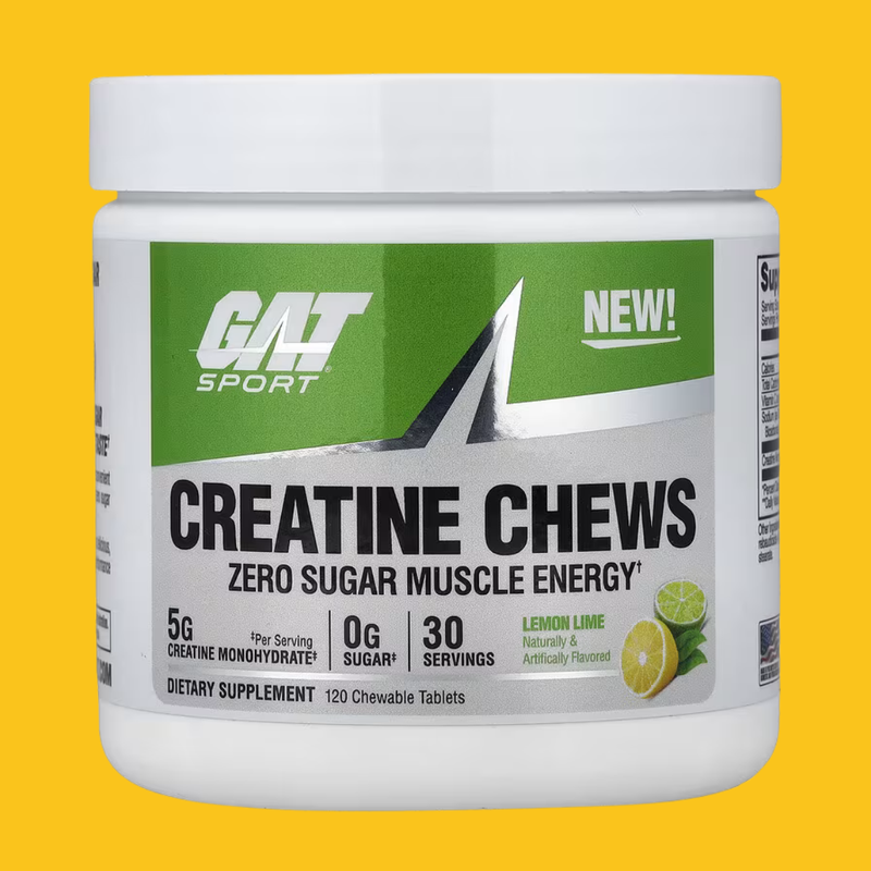 CREATINA CHEWS 30 SERV GAT SPORT - SDMsuplementos.com