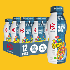 12 PACK DE DYMATIZE PROTEIN SHAKE 11.5 OZ DYMATIZE