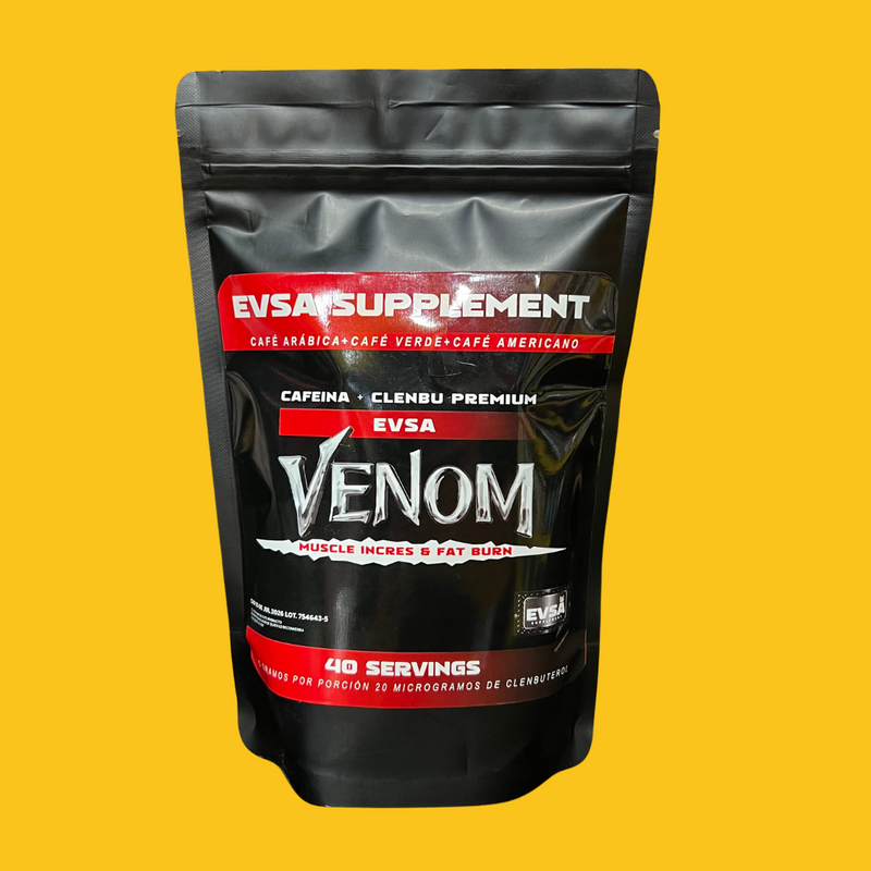 EVSA VENOM CAFÉ MUSCLE INCRES & FAT BURN EVSA SUPPLEMENT