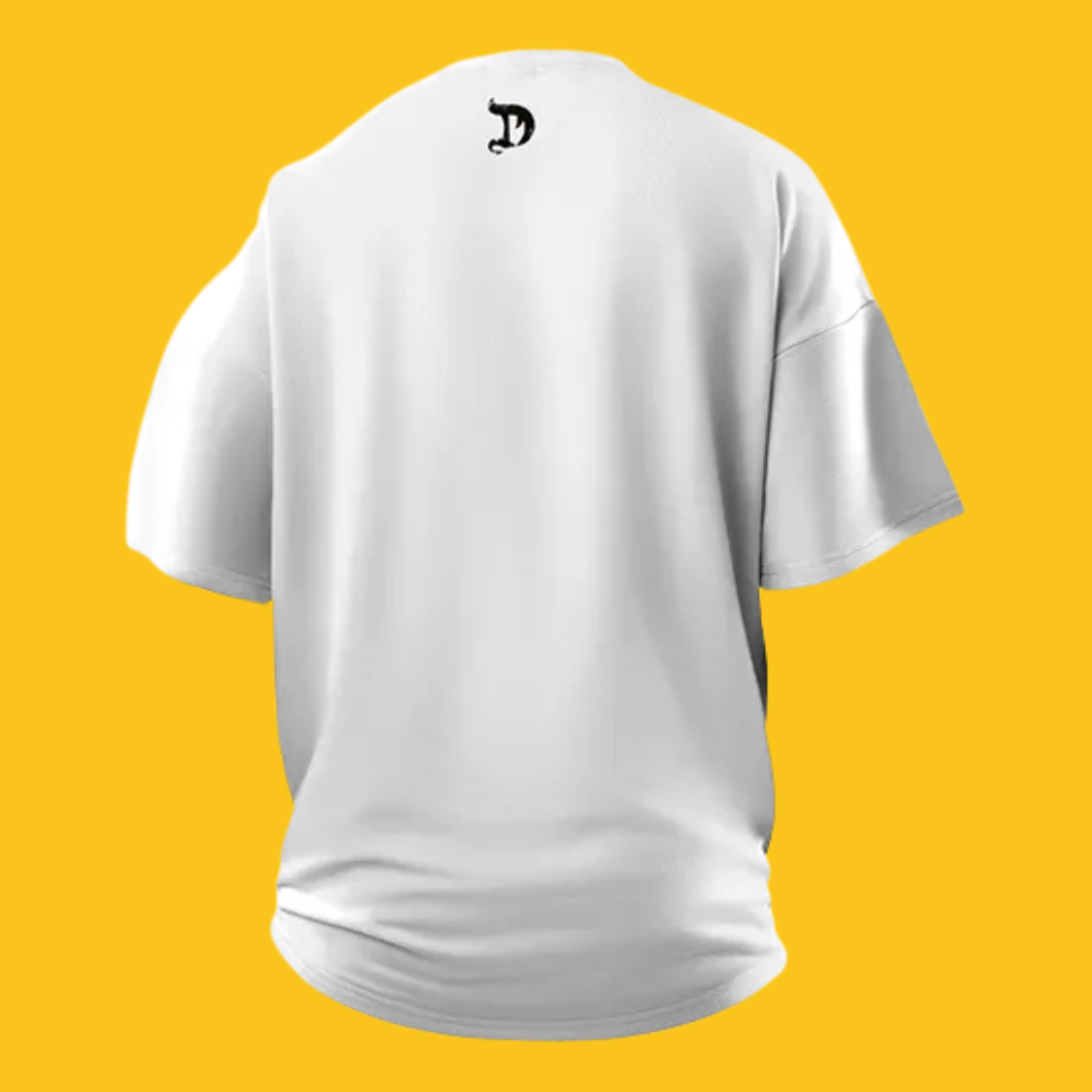 PLAYERA OVERSIZED FALLOUT BLANCA DRAGON PHARMA - SDMsuplementos.com