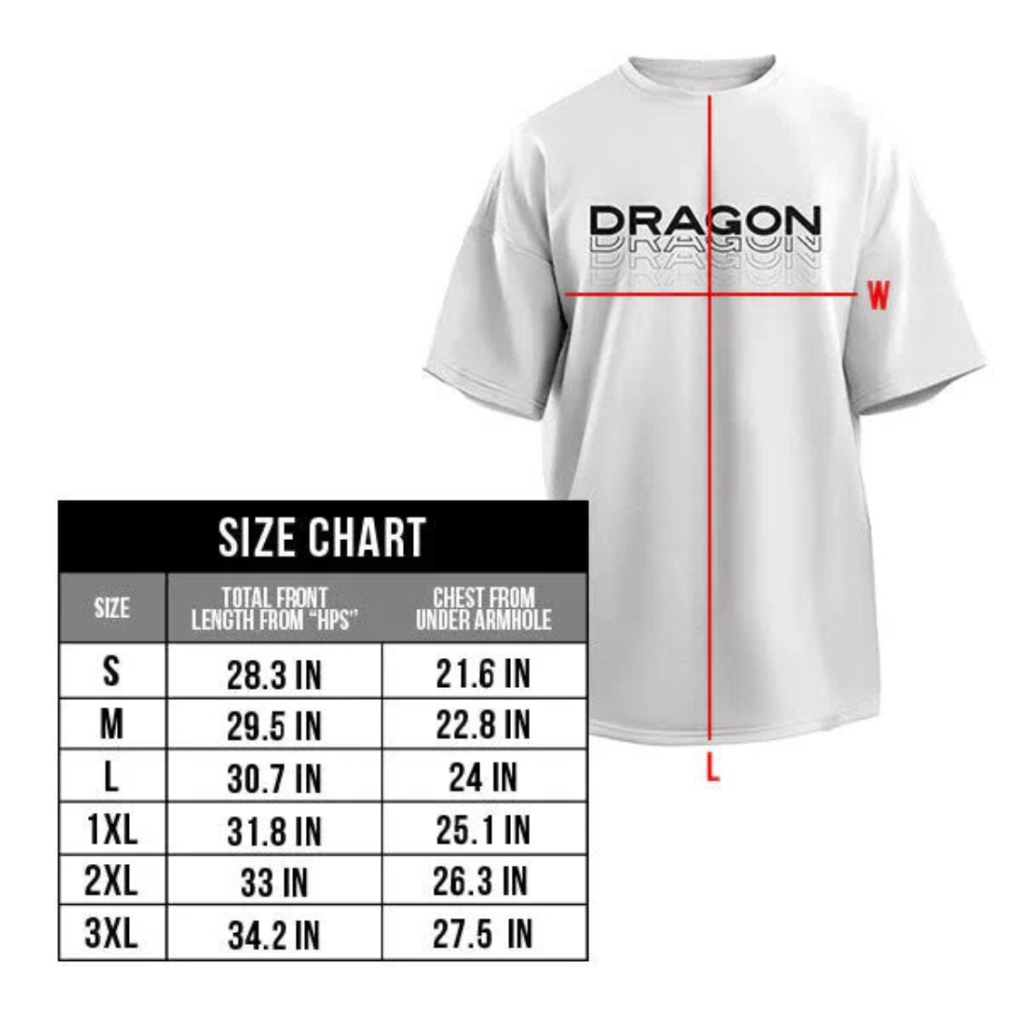 PLAYERA OVERSIZED FALLOUT BLANCA DRAGON PHARMA - SDMsuplementos.com