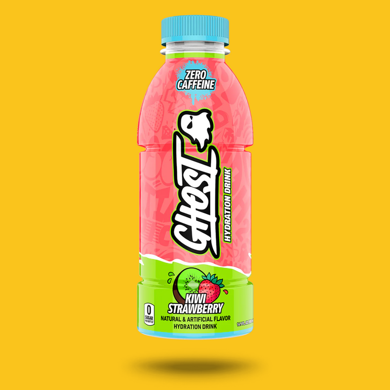 GHOST HYDRATION DRINK ZERO CAFEINA 16 OZ INDIVIDUAL GHOST LIFESTYLE